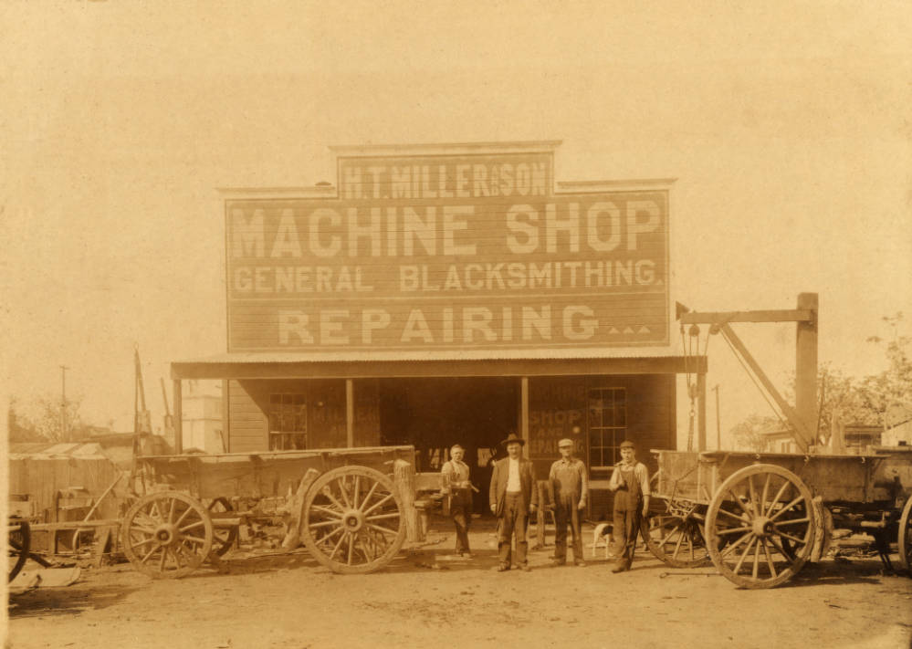 H.T. Miller and Son Machine Shop, 1890
