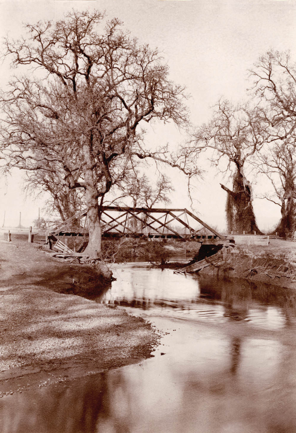 Chico Creek bridge, 1893