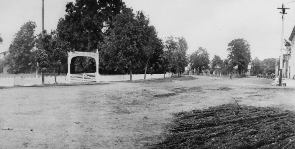 The Rancho Chico Gate, 1890