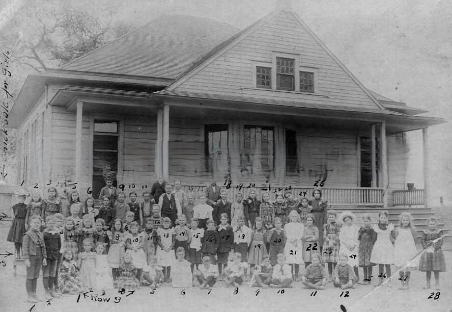 Highland Park School, Sacramento, 1898
