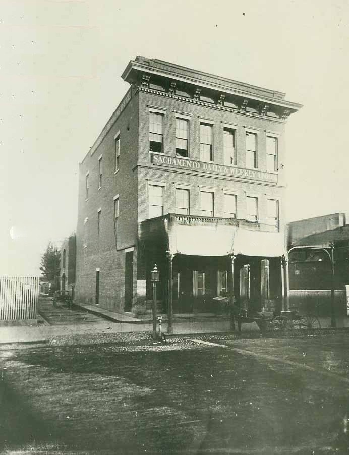 Sacramento Daily & Weekly Union Newspaper Building.