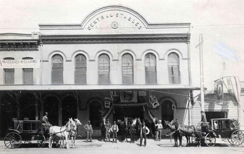 Central Stables, 1021 J Street, 1895