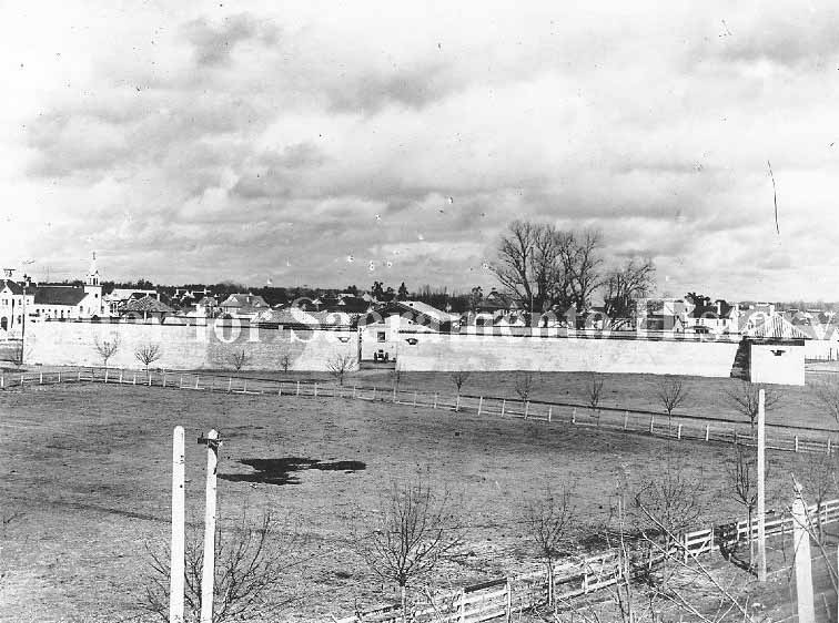 Sutter's Fort shortly after being rebuilt, 1895