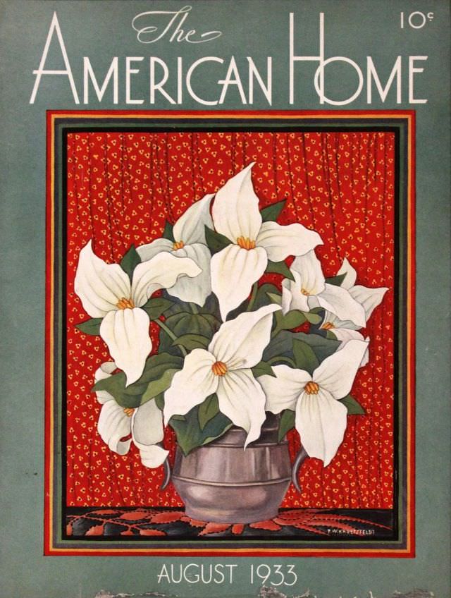 The American Home cover, August 1933