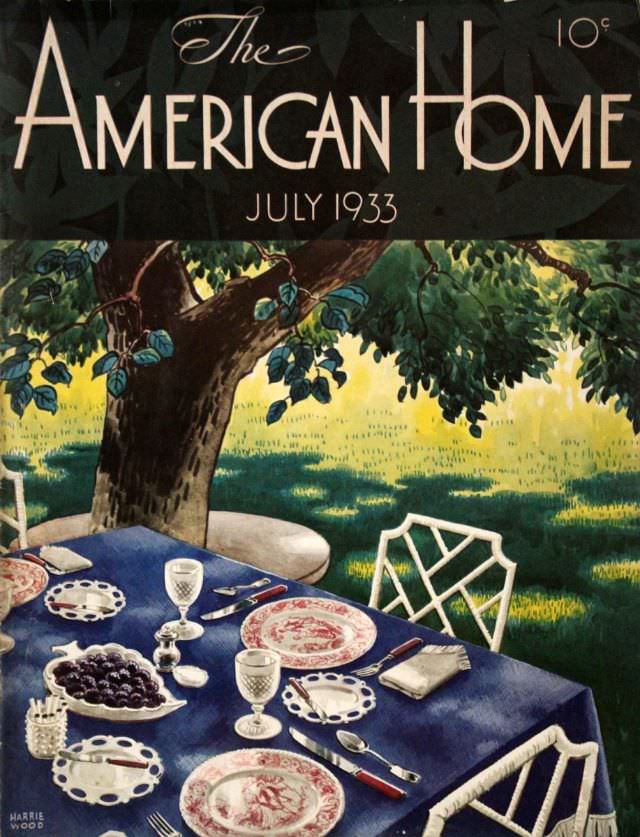 The American Home cover, July 1933