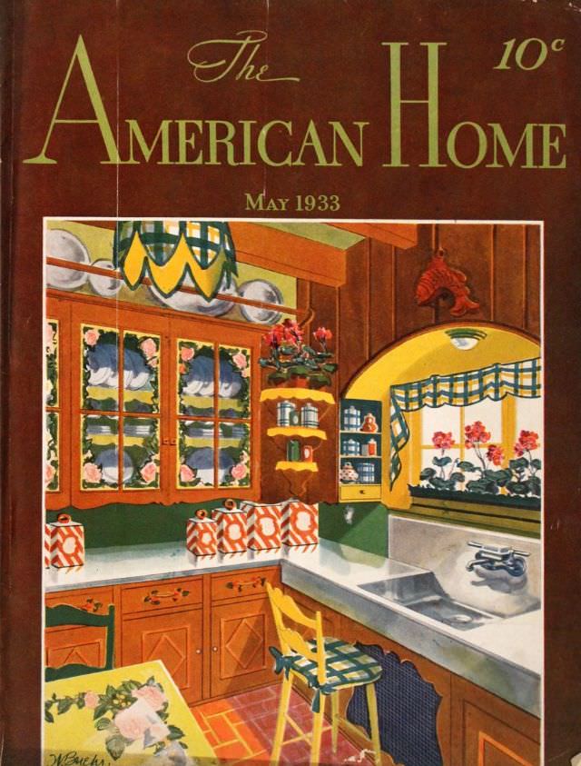 The American Home cover, May 1933