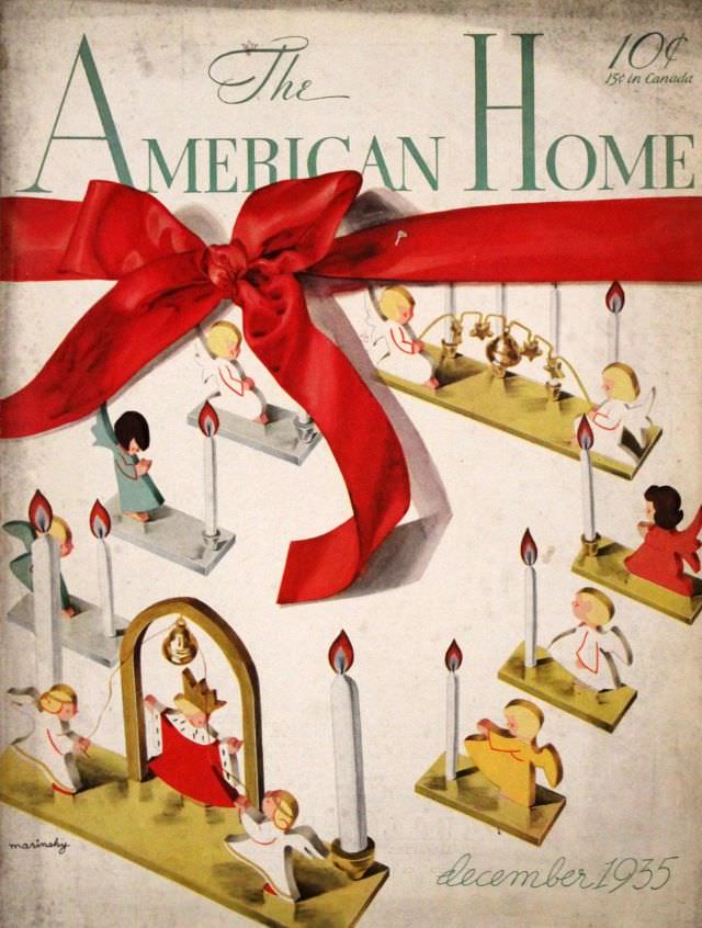 The American Home cover, December 1935