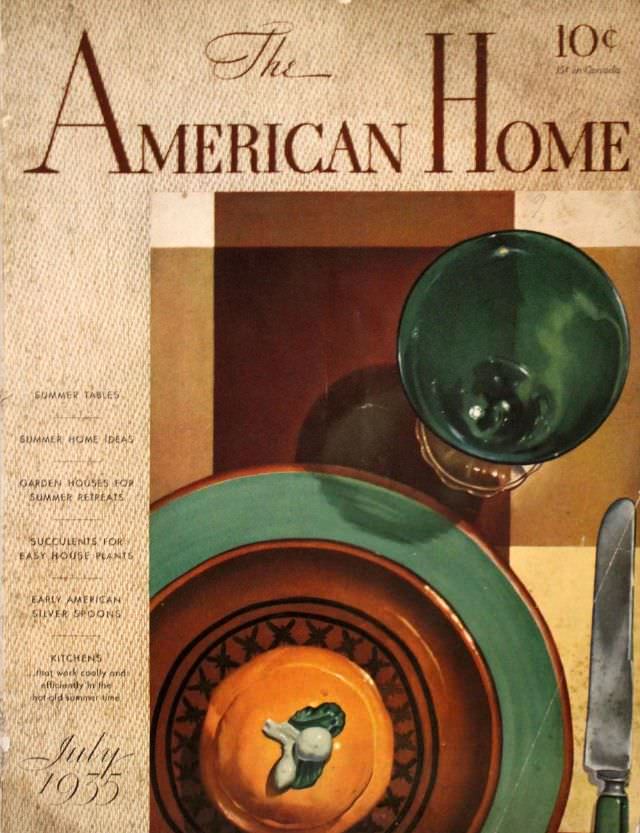 The American Home cover, July 1935