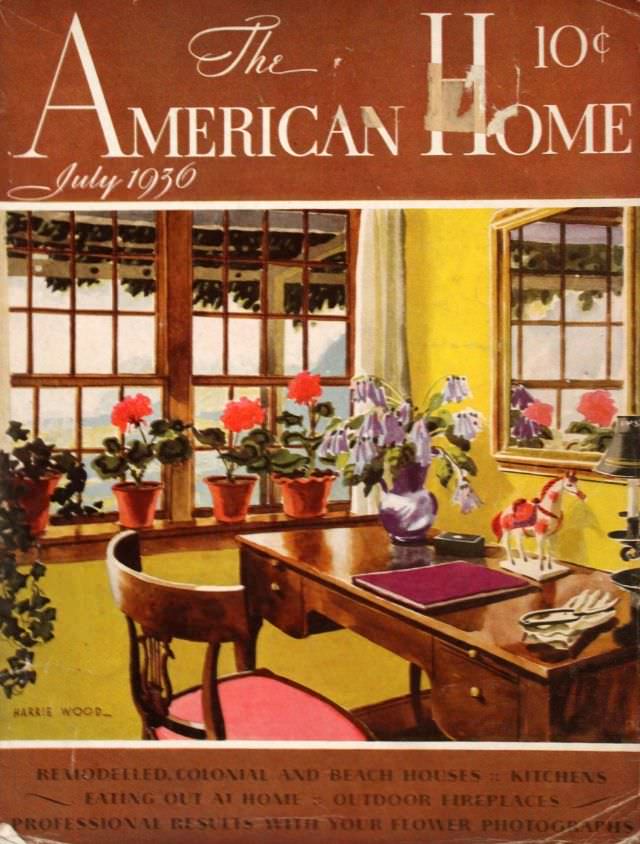 The American Home cover, July 1936