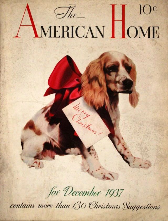 The American Home cover, December 1937