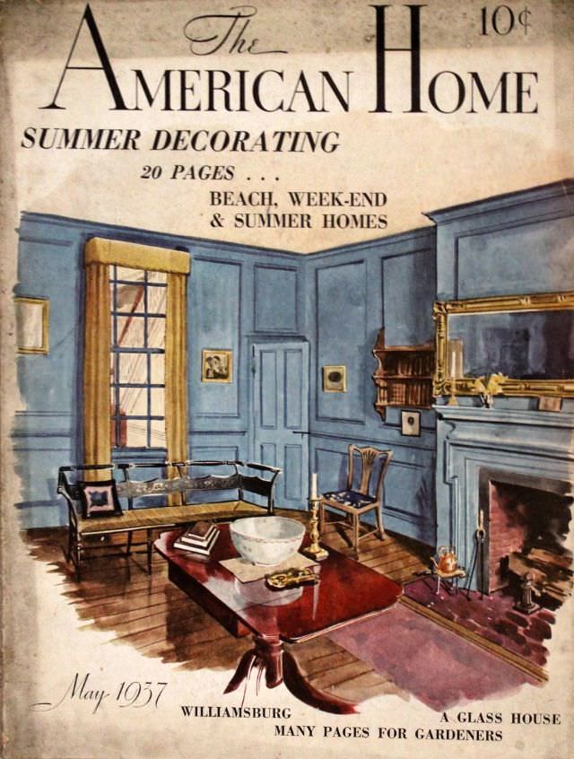 The American Home cover, May 1937