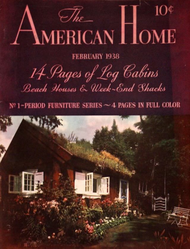 The American Home cover, February 1938