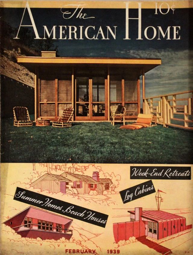 The American Home cover, February 1939
