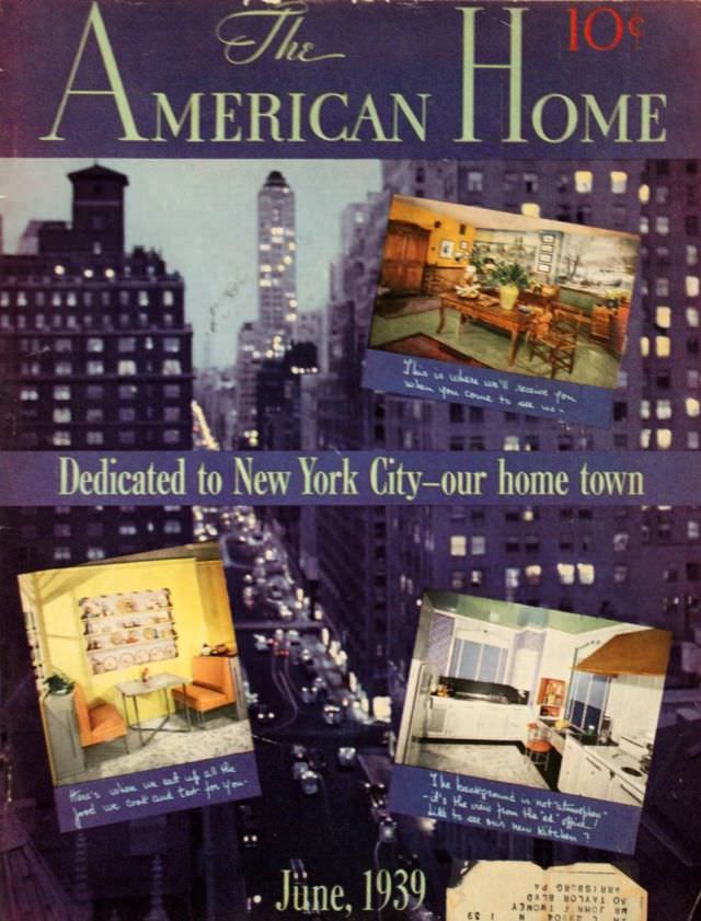 The American Home cover, June 1939
