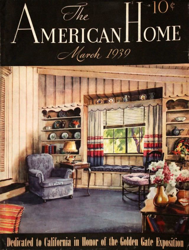 The American Home cover, March 1939