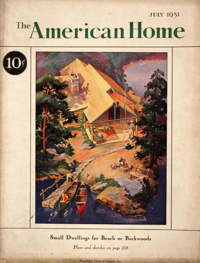 The American Home cover, July 1931