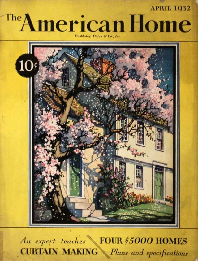 The American Home cover, April 1932