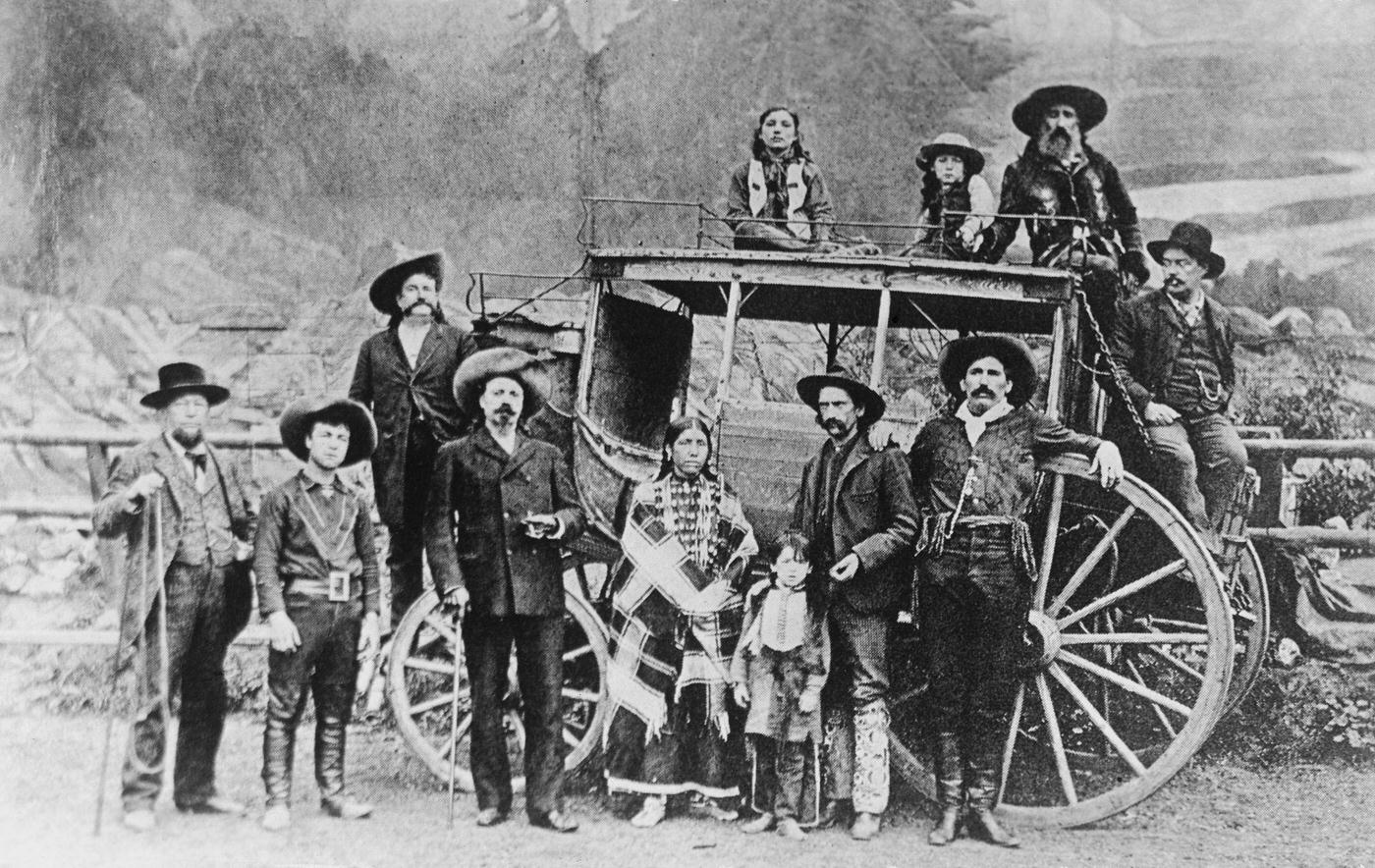Buffalo Bill Cody's Wild West Troupe, USA: Cody's Original Wild West Show.