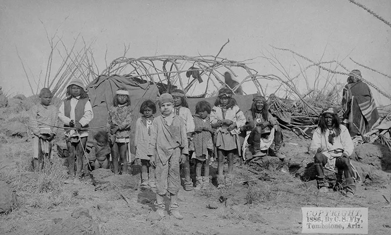 Eleven-year-old Jimmy McKinn was abducted by Geronimo in early September 1885. When the Indians were briefly captured in March 1886