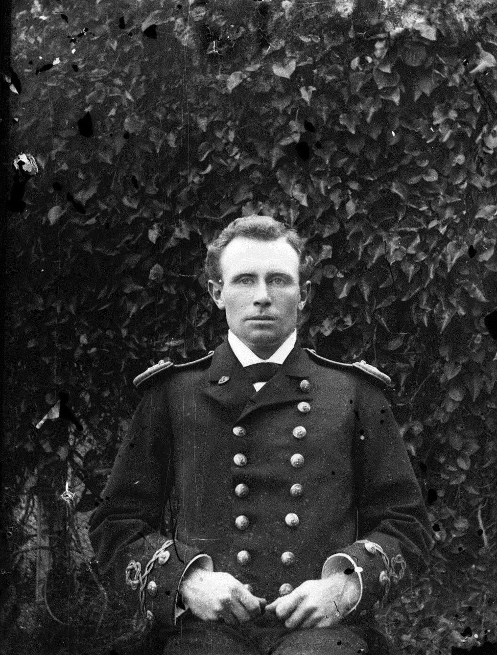 Portrait of a naval officer, about 1900
