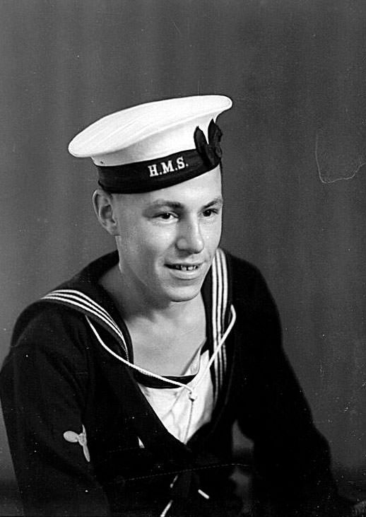 Portrait of a naval cadet