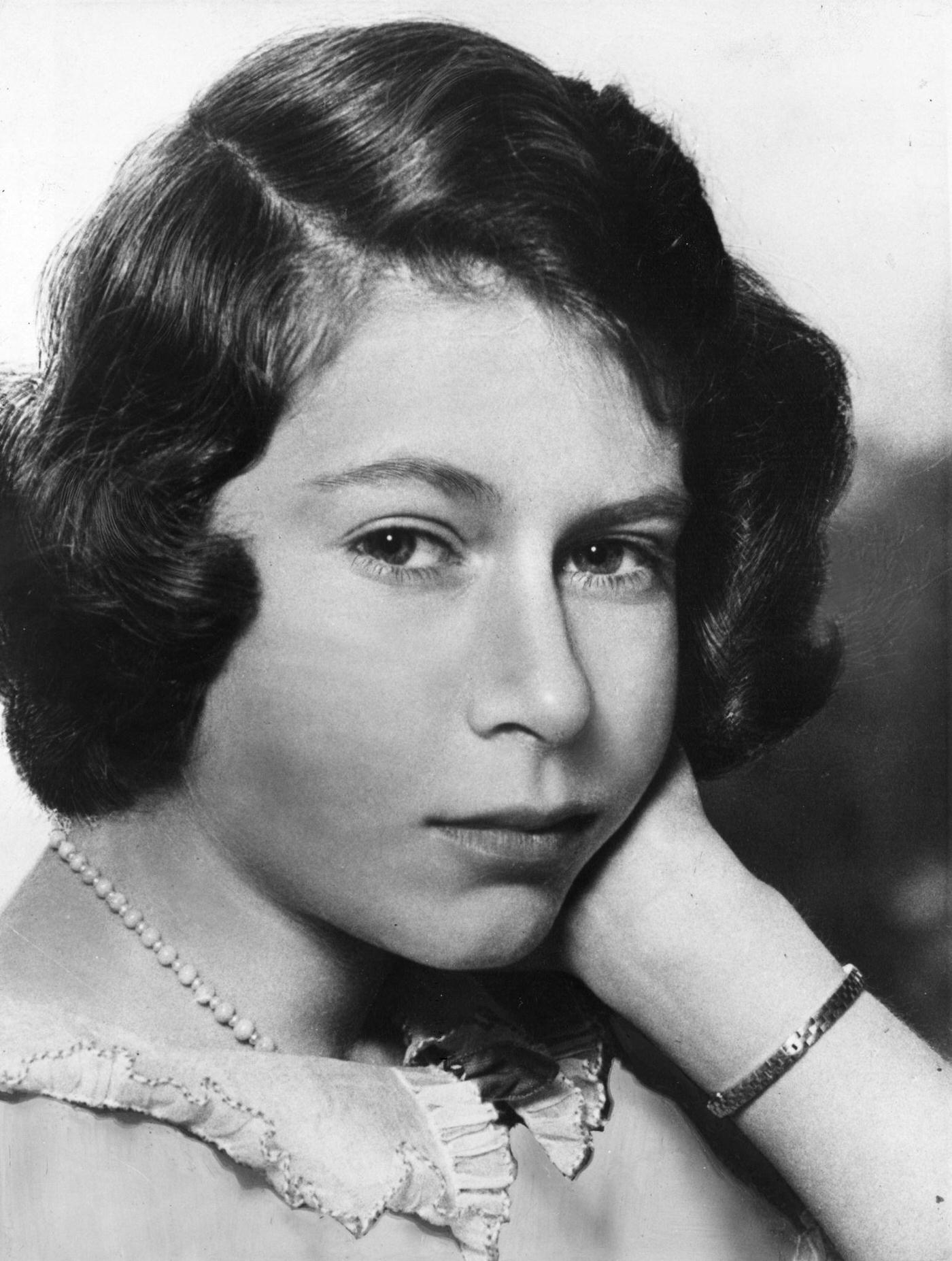 Portrait of Princess Elizabeth taken at Windsor Castle, 22nd June 1940.