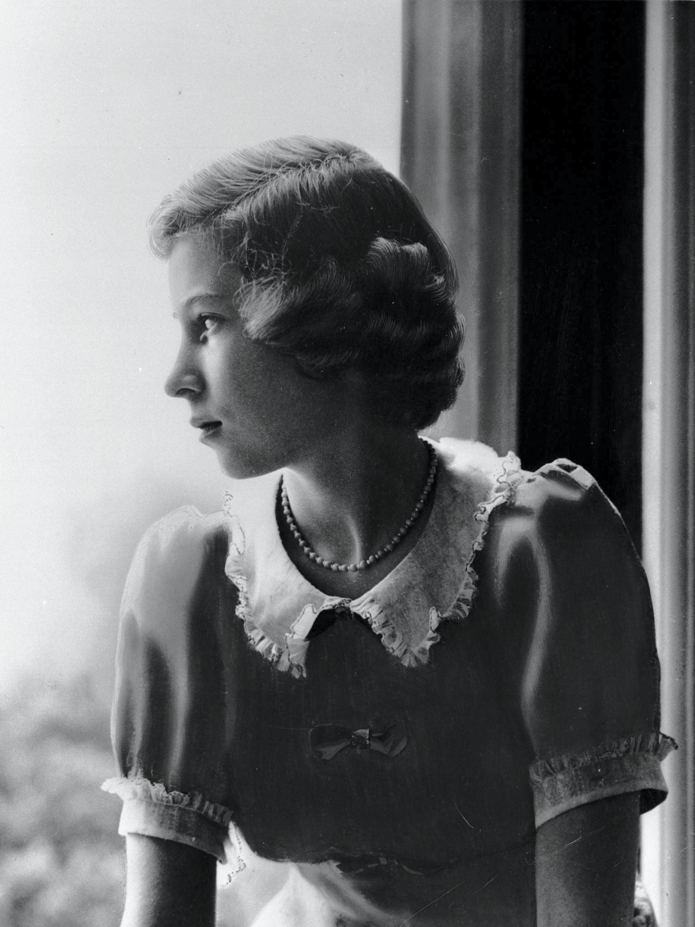 Princess Elizabeth at Windsor Castle, Berkshire, Great Britain, 22nd June 1940.