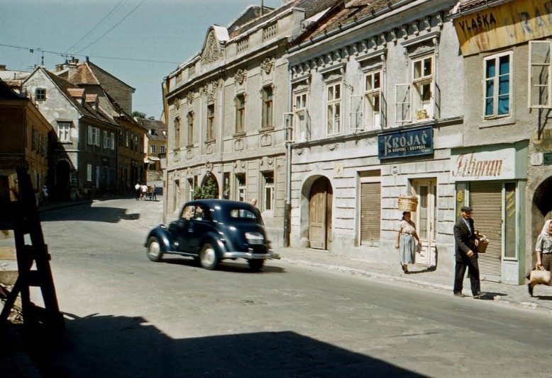 Vlaška ulica, Zagreb, Croatia, Yugoslavia, 1960