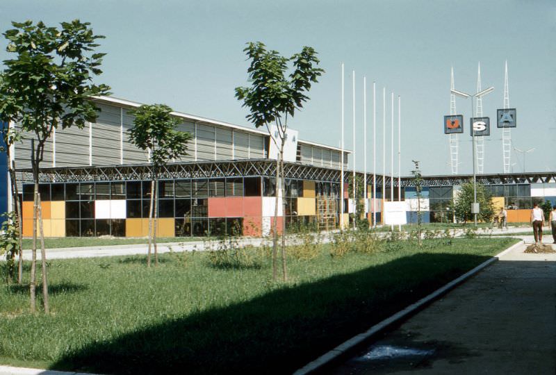 USA Pavilion, Zagreb Trade Fair, Croatia, Yugoslavia, 1960