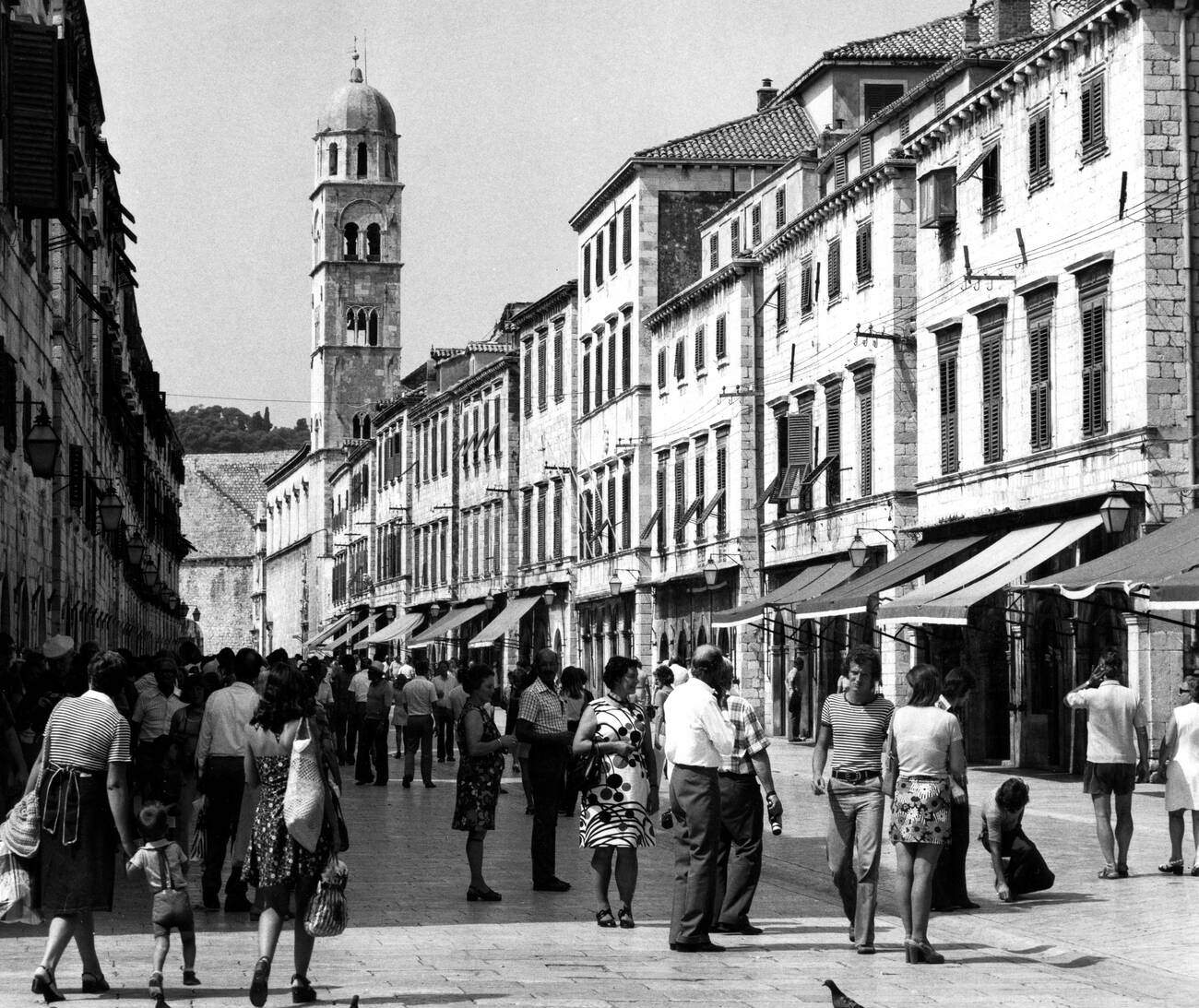 Stradun (main street), 1963,