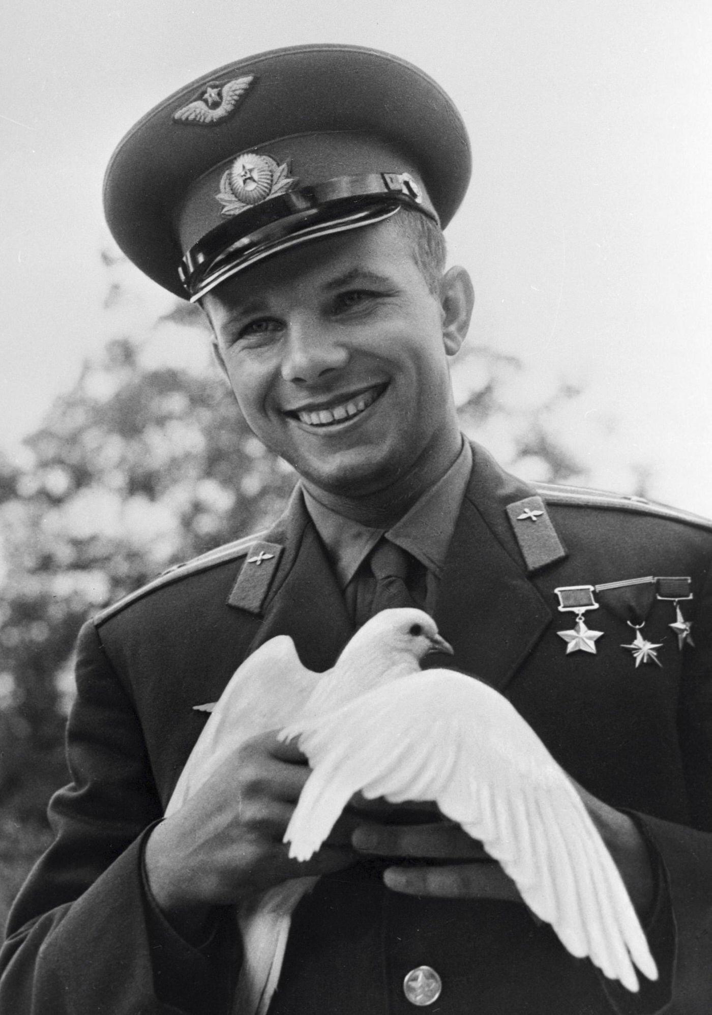 Yuri Gagarin, Russian cosmonaut, 1963