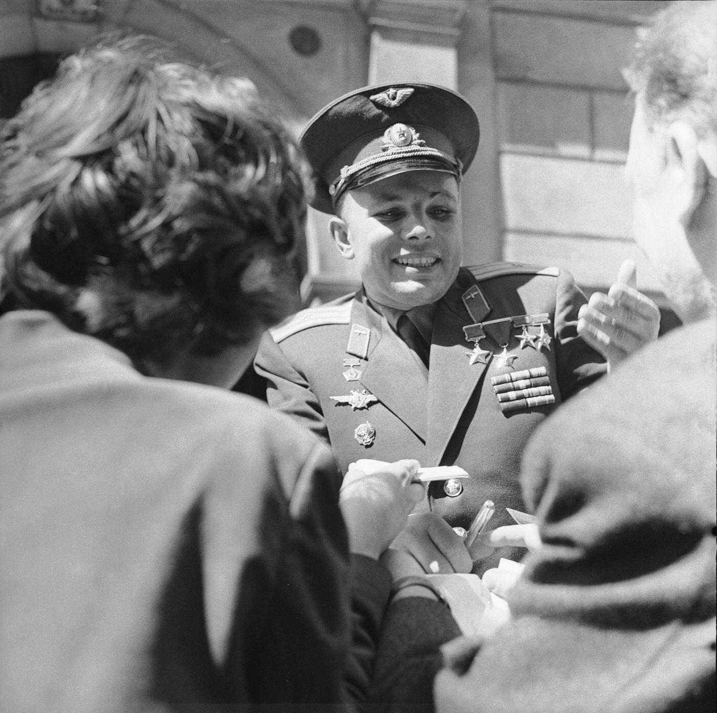 Juri Gagarin, 1962