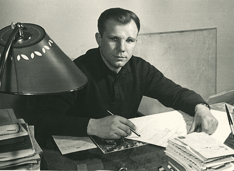 The First Man in Space: Life Story and Photos of Yuri Gagarin