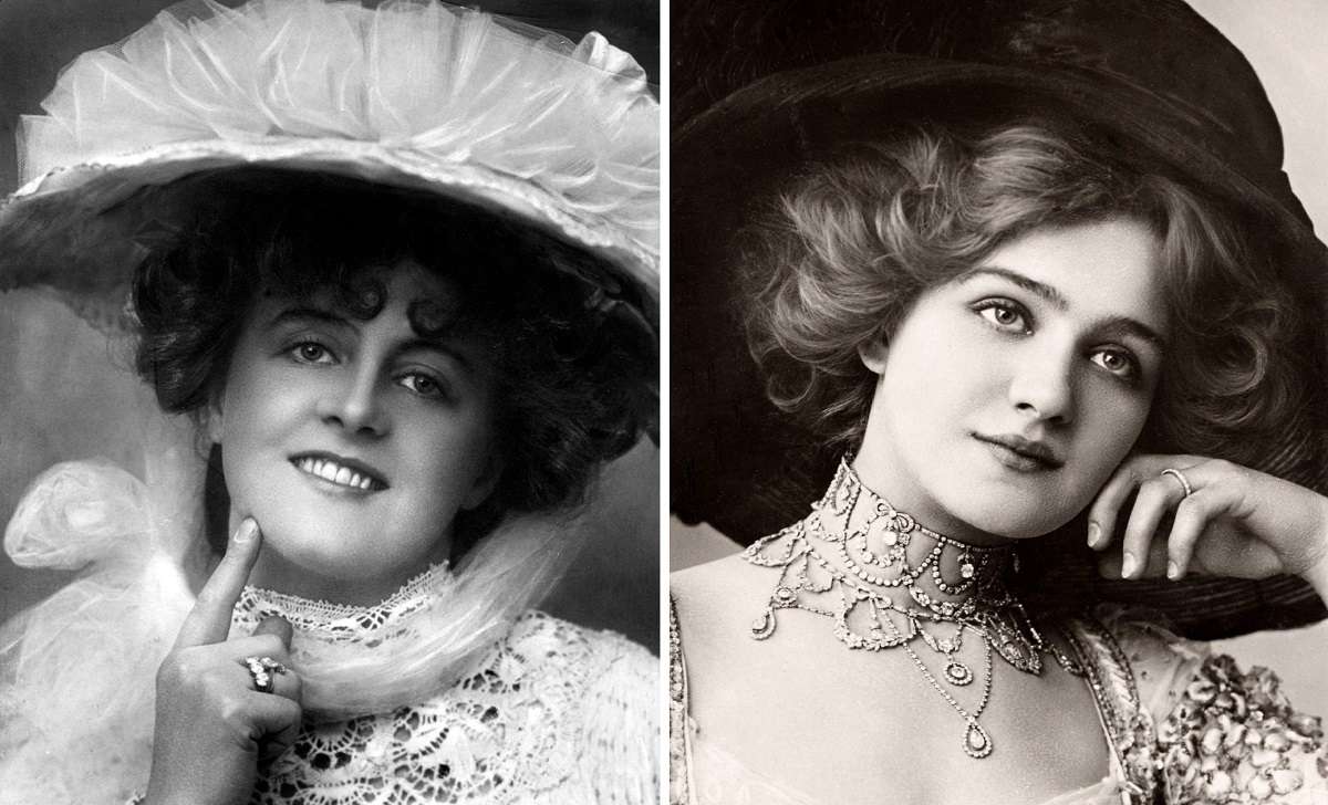 Edwardian Women Hat fashion