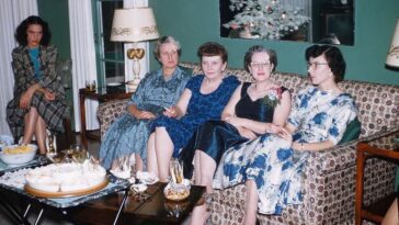 Ladies Christmas Parties 1950s