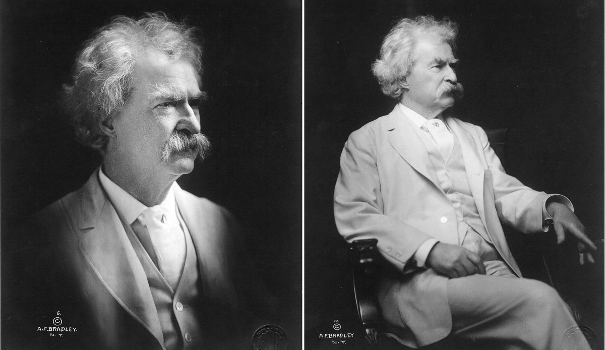 Mark Twain by A.F. Bradley