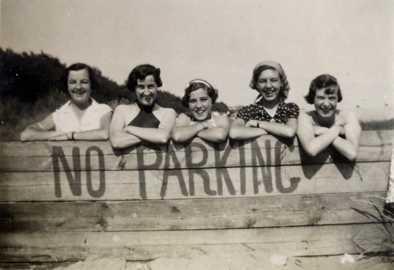 Reviving the Glamour: Vintage Found Photos of Cornwall's Dancing Girls in the 1930s