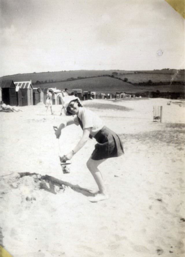 Reviving the Glamour: Vintage Found Photos of Cornwall's Dancing Girls in the 1930s