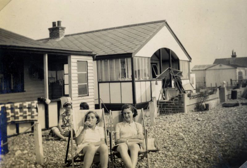 Reviving the Glamour: Vintage Found Photos of Cornwall's Dancing Girls in the 1930s