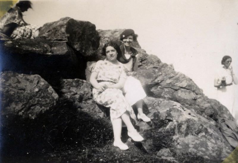 Reviving the Glamour: Vintage Found Photos of Cornwall's Dancing Girls in the 1930s