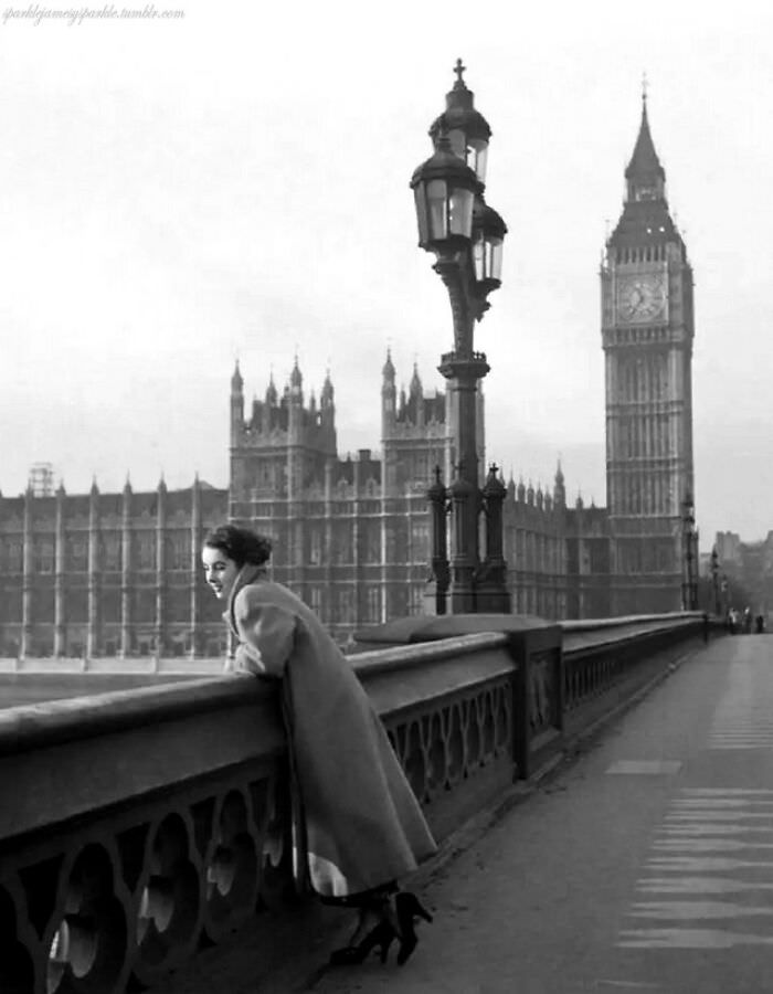 Elizabeth Taylor in London, 1948