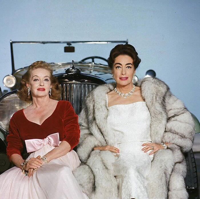 “The best time I ever had with Joan Crawford was when I pushed her down the stairs in 'Whatever Happened to Baby Jane?'” - Bette Davis