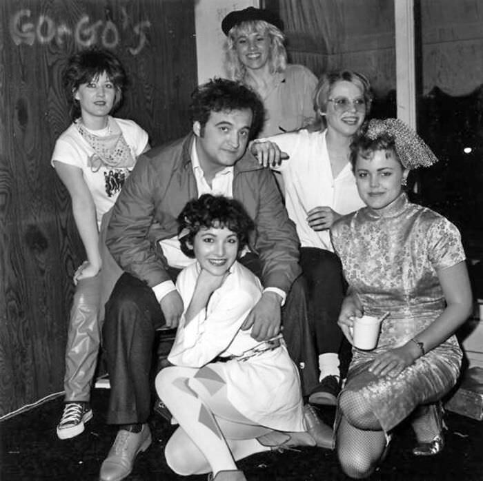 John Belushi and The Go-Go’s