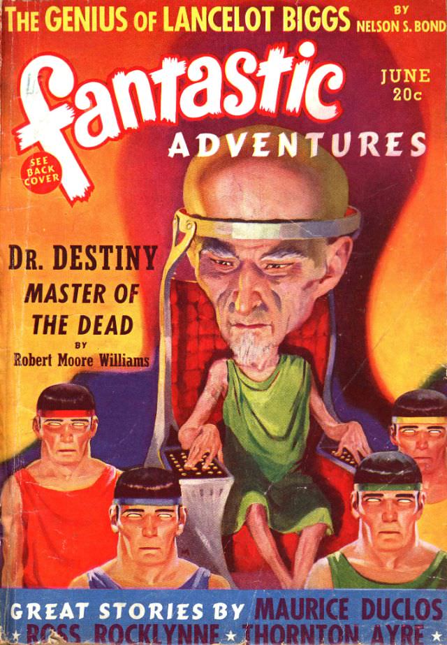 Fantastic Adventures cover, June 1940