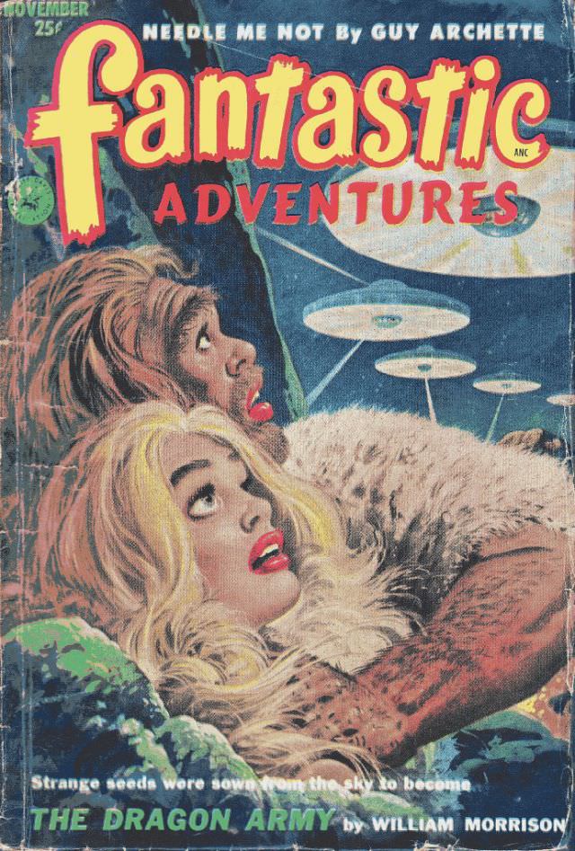 Fantastic Adventures cover, November 1952