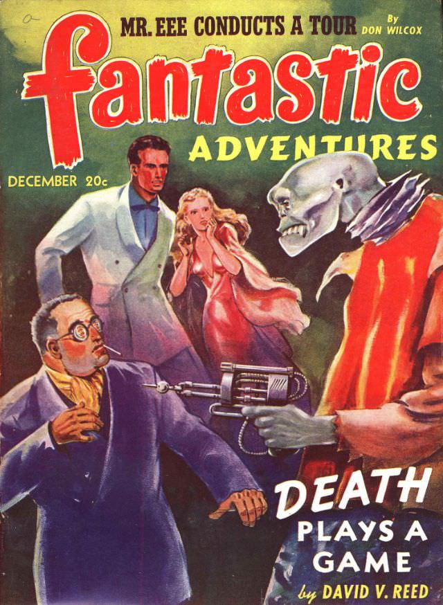 Fantastic Adventures cover, December 1941