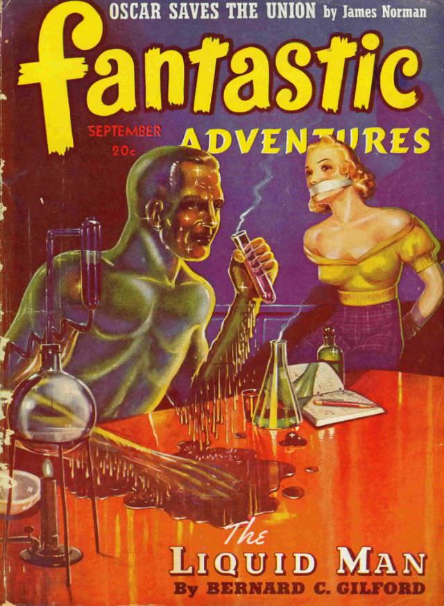 Fantastic Adventures cover, September 1941