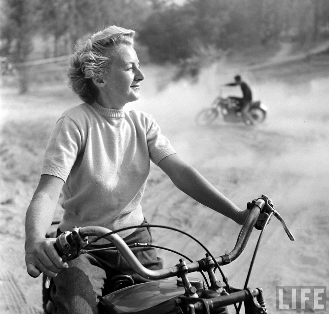 Pioneers of the Road: LIFE Magazine's Female Motorcyclists of 1949