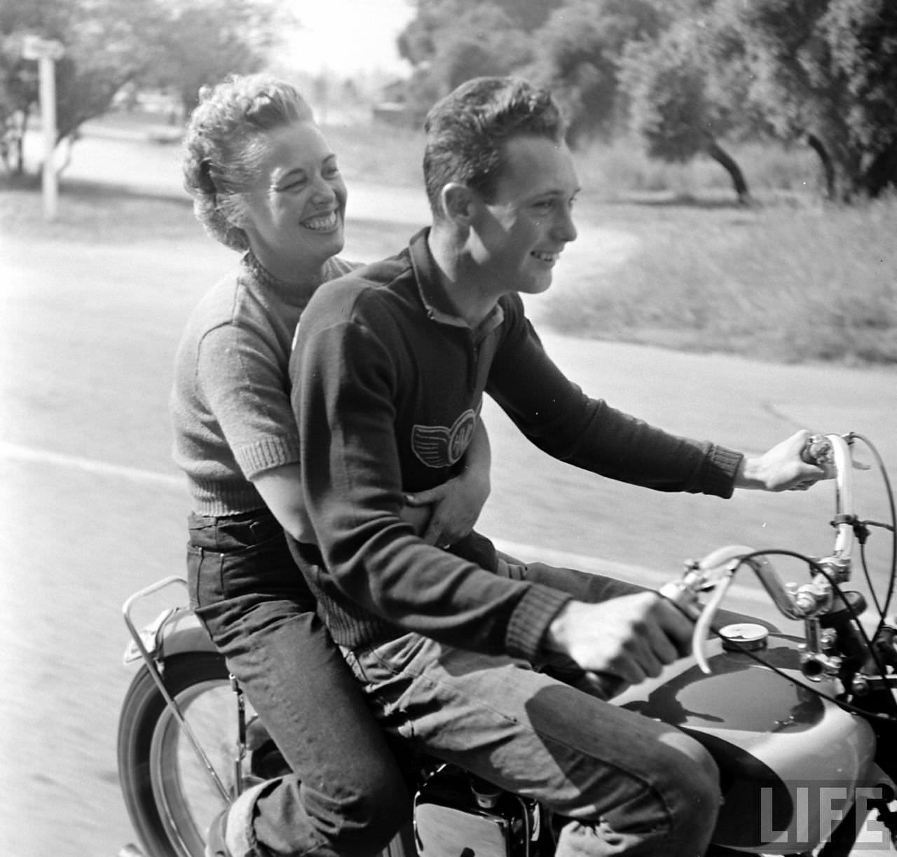 Pioneers of the Road: LIFE Magazine's Female Motorcyclists of 1949