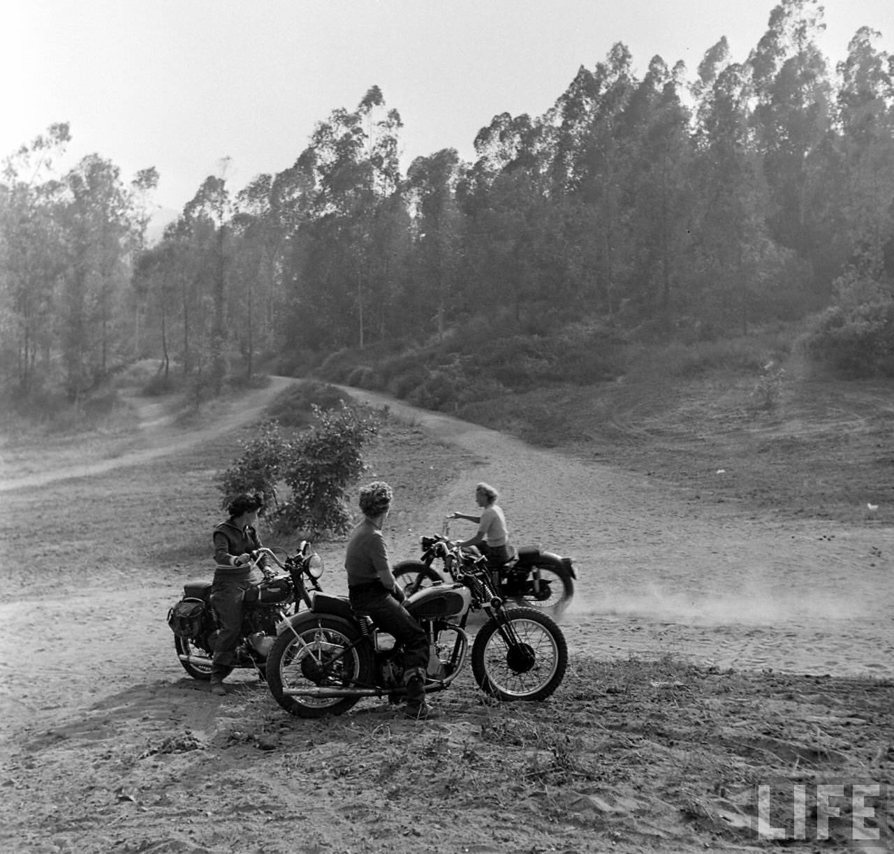 Pioneers of the Road: LIFE Magazine's Female Motorcyclists of 1949